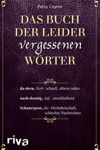 Das Buch der leider vergessenen Wörter