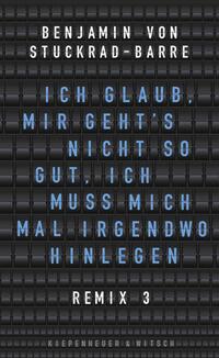 Ich glaub, mir geht's nicht so gut, ich muss mich mal irgendwo hinlegen