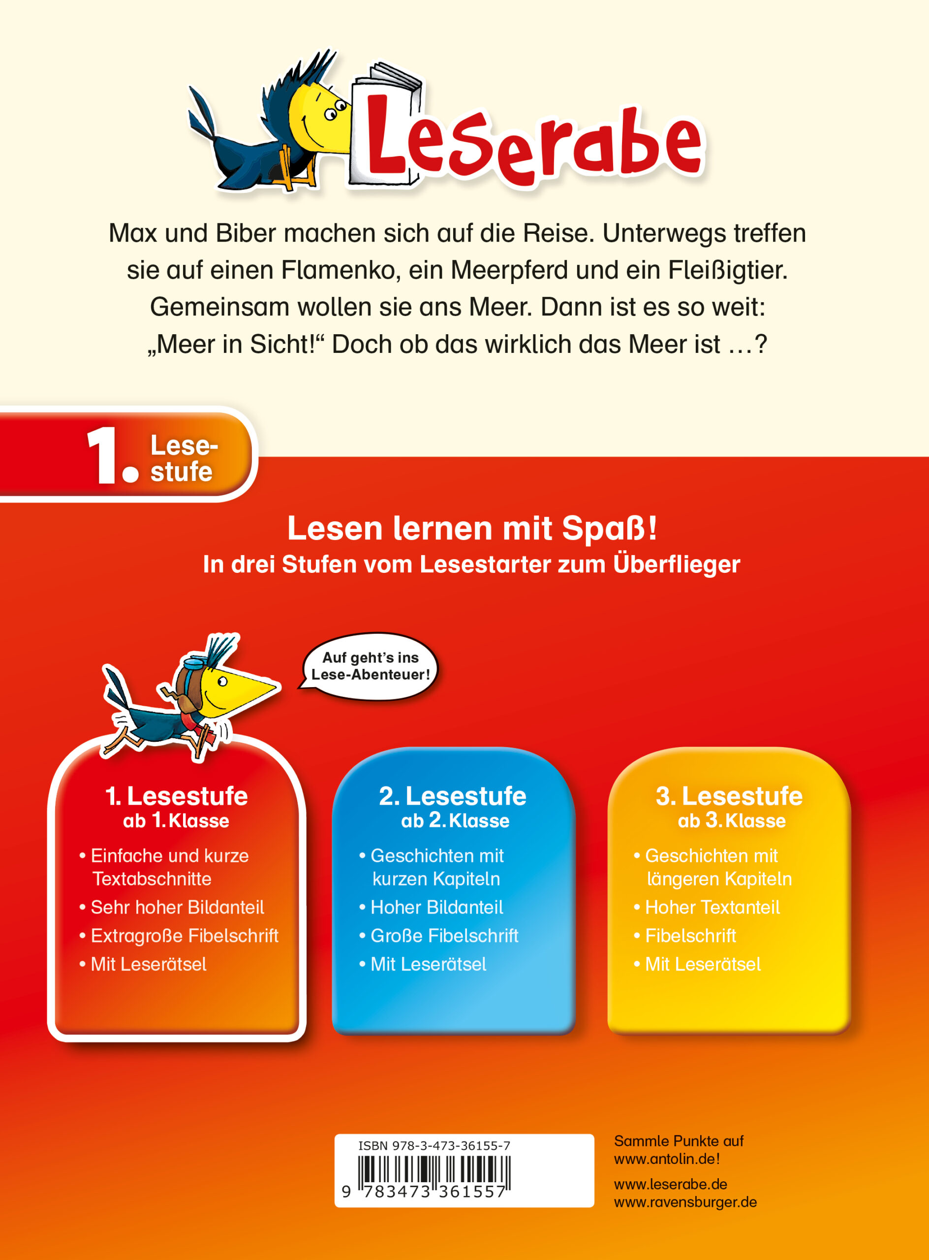 Leserabe 1. Lesestufe - Max und Biber segeln los! – Bild 2